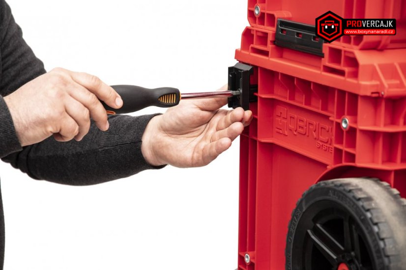 Qbrick Systém PRIME Cart Red