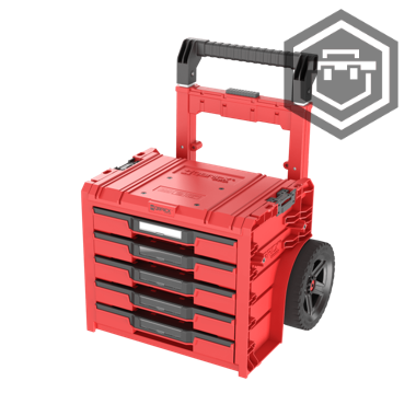 PRO Cart 2.0 Plus Drawer RED Ultra HD  (2, 3, 3v2, 4, 5) | Qbrick System - Provedení: Drawer 3