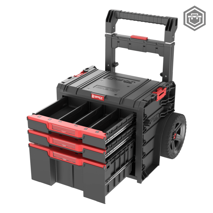 PRO Cart 2.0 Plus Drawer (2, 3, 3v2, 4, 5) | Qbrick System - Provedení: Drawer 3