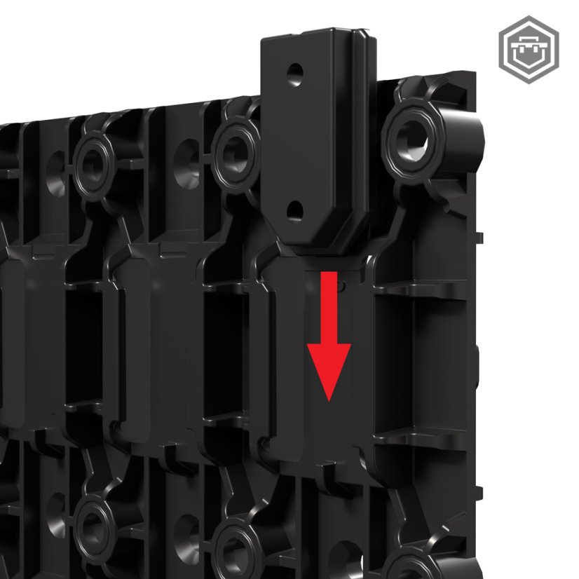 Qbrick System Custom Pegboard (sada 2 ks)