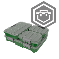 Qbrick Regular Organizer Compact Set 1 - Barva: Černá