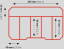 Qbrick Regular Organizer Compact Set 1 čirý/transparentní