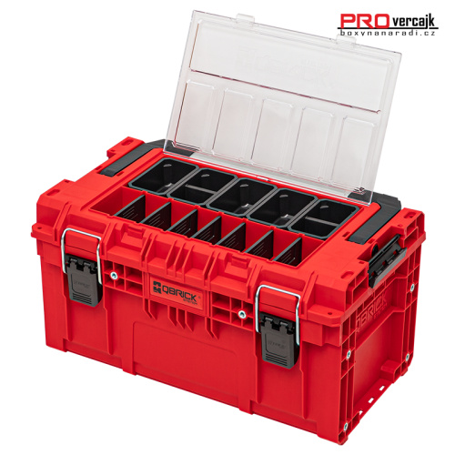 Qbrick PRIME Toolbox 250 Red 2.0 (více variant)
