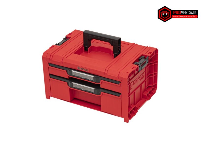 Qbrick System PRO Drawer 2 Toolbox 2.0 Red
