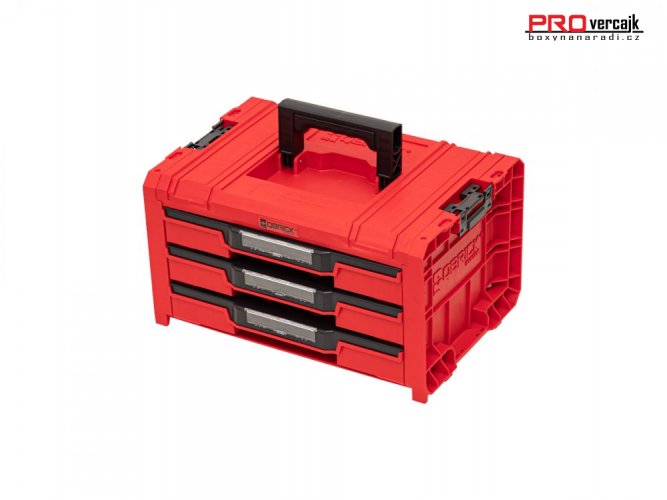 Qbrick PRO RED Drawer Toolbox (více provedení)