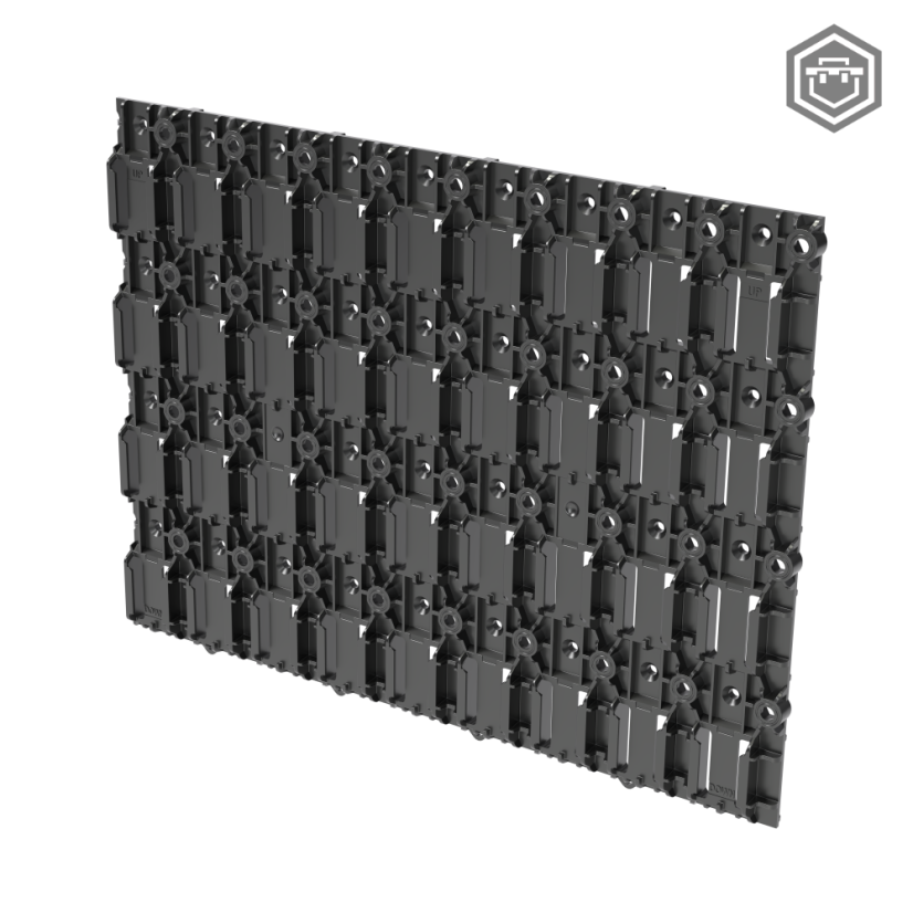 Qbrick System Custom Pegboard Starter Set