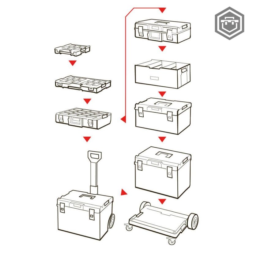 Qbrick System ONE 350 2.0 (více variant) - Provedení: 2.0 BASIC