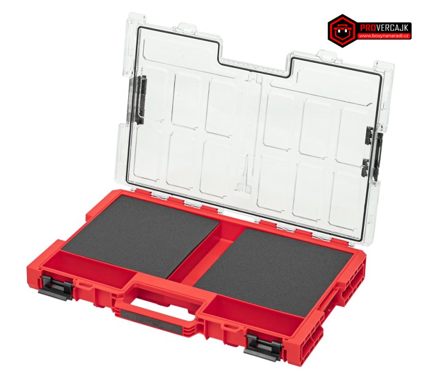 Qbrick System ONE Organizer L MFI 2.0 Red pěnová výplň