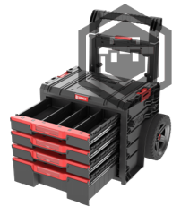 PRO Cart 2.0 Plus Drawer (2, 3, 3v2, 4, 5) | Qbrick System - Provedení: Drawer 3v2